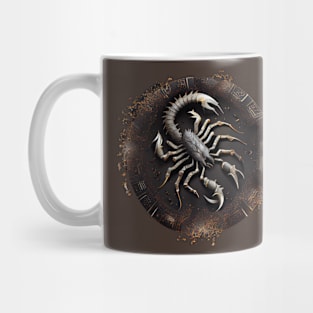 Scorpio Zodiac Sign Design Mug